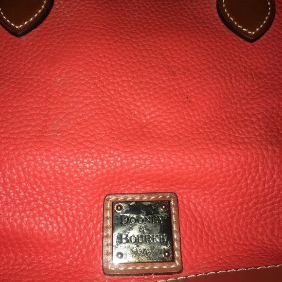 Dooney and Bourke Pebble Grain Leather Satchel - Picture 6 of 6